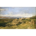thumbnail image 2 of Frederick Richard Lee 18x13 Black Ornate Wood Framed Double Matted Museum Art Print Titled - General Garibaldi's Residence at Caprera (1865), 2 of 5