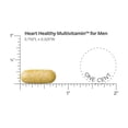 thumbnail image 3 of Dr. Sinatra Heart Healthy Multivitamin for Men with Vitamin D 1000 IU, A, B12, C, E, and Zinc, 90 Tablets (30-Day Supply), 3 of 6