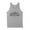 Grey, variant on Skyline Buenos Aires Argentina Tank Top Unisex Large White