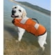 thumbnail image 3 of Chalecos salvavidas para perros Chaleco de flotación ajustable para mascotas, chalecos de flotación para mascotas con mango suave Chaleco salvavidas para mascotas (naranja, M) Rojo Verde, 3 of 5