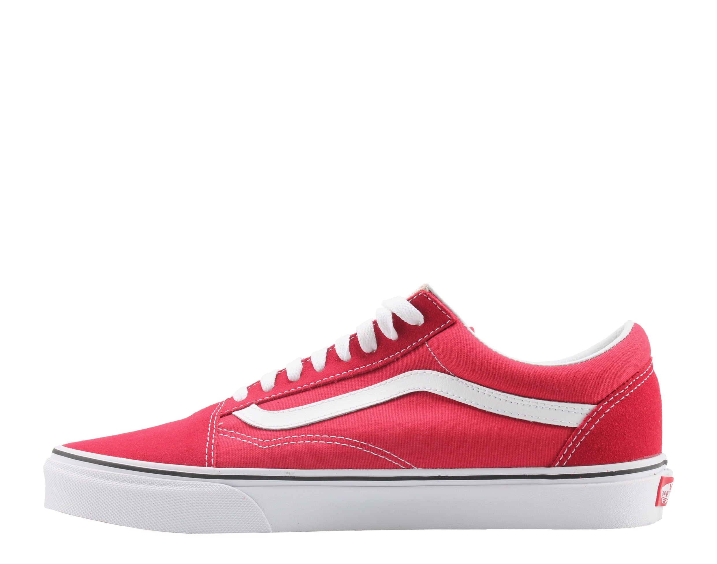 Vans old cheap skool crimson red