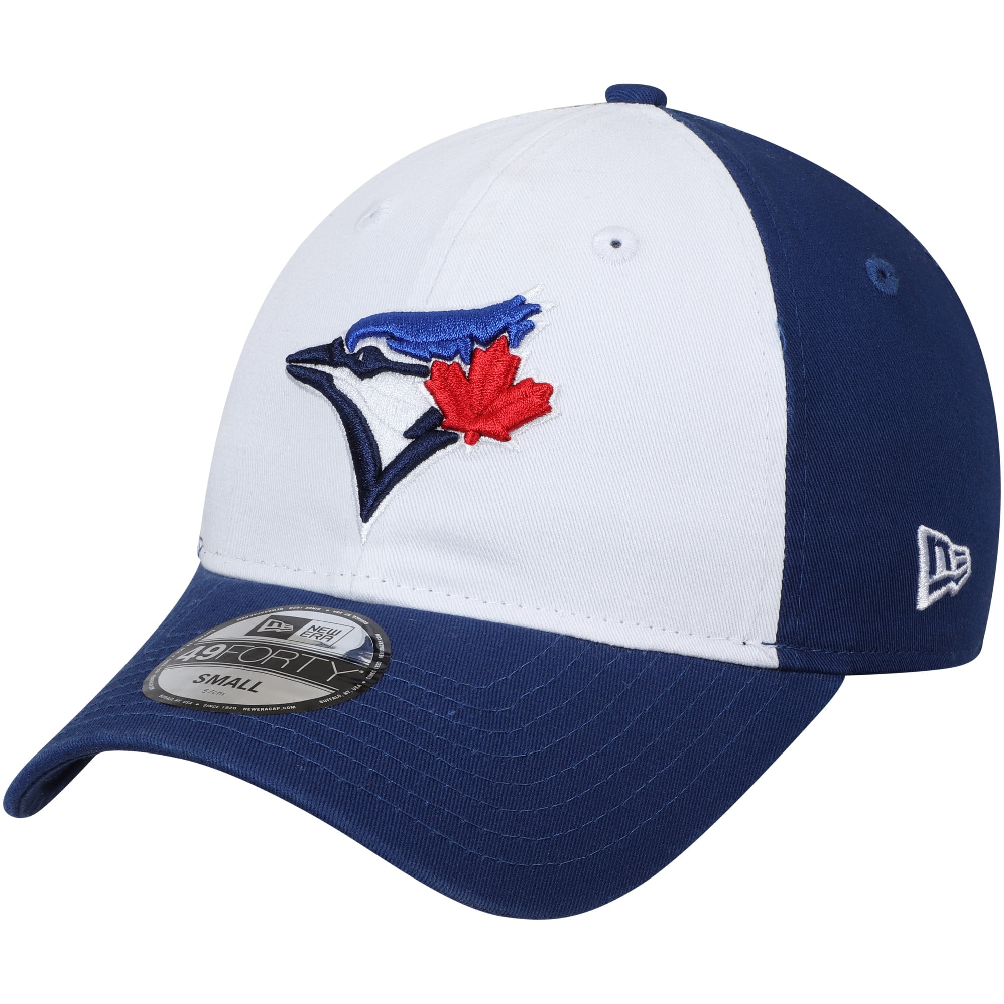 Toronto Blue Jays New Era Core Fit Replica 49FORTY Fitted Hat White
