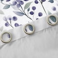 thumbnail image 4 of Castle Fairy Tree Leaves Curtains Pack of 2 (42x84 Each),Green Purple Curtains Blackout, 4 of 6