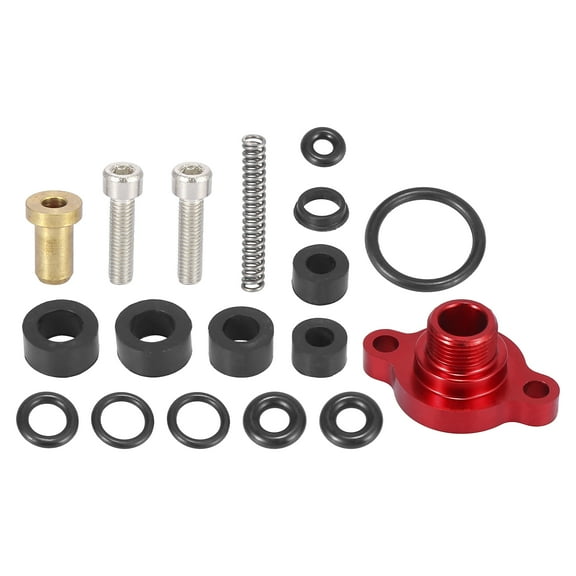 Car Fuel Pressure Regulator Kit for Ford F250 F350 F450 F550 7.3L for Powerstroke Diesel 1999-2003 Red