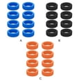 thumbnail image 3 of Maytalsory Manchon de Roue de Bagage 8 Pcs Facile à et Réduire le Bruit Déco de Valise Gel de Silice Résistant à l'Usure Bleu, 3 of 6