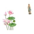 thumbnail image 1 of Pegatina de pared de PVC retro, estatua de María, arte decorativo de pared, decoración, figura de dama bendita, escultura de resina, obra de, 1 of 8
