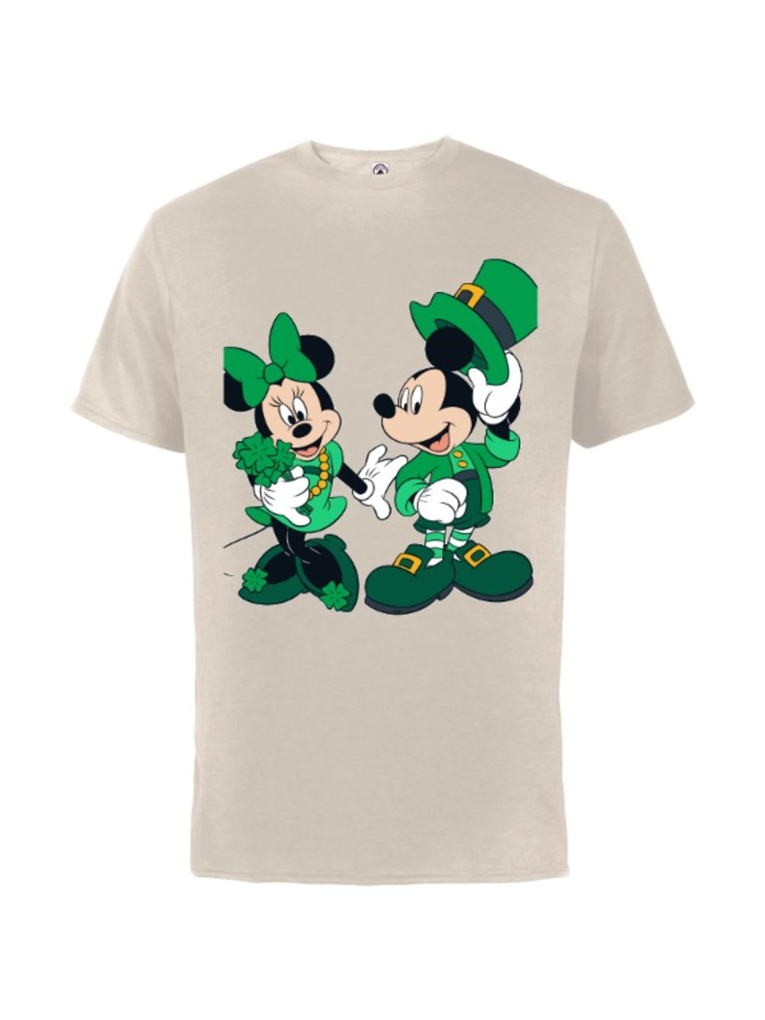 Disney Happy St Patricks Day Shirt Mickey Minnie Shamrock Unisex Tshirt 