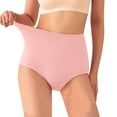 thumbnail image 2 of GEWSEY Women Shapewear Tummy Control Underwear,High Waisted Body Shaper Panties,Seamless Brief Girdle Panty for Women (Pink, M), 2 of 6