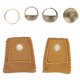 thumbnail image 3 of Kit de dedal de costura, protector de dedos para manualidades, accesorios de bordado, 3 of 14