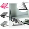 thumbnail image 3 of 6 Angles Adjustable Laptop Stand, Foldable Ventilated Desk Laptop Stand Holder for Home/Office,Compatible with Laptop (10 inch-15 inch), 3 of 8