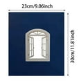 thumbnail image 3 of Creative Window View Photography Props, 2026 Portable Window New Frame Travel Photo Prop Shooting Window Props for Travel, Outdoor Activities, Taking Photos at Mountaintops (Brown), 3 of 6