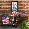 thumbnail image 6 of OutmaxHome 4th of July Gnomes Porch Sign Banner, Independence Day Decorations Patriotic Gnome Door Hanging Banner Supplies for Independence Day Memorial Day Party Decorations, 6 of 6