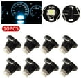thumbnail image 5 of ZHIMAO 10pcs Ice Blue Neo Wedge T4.2 1SMD LED 12-14V DC Car Cluster Instrument Dash Dashboard Gauge Climate Light Bulbs Car Accessories, 5 of 9