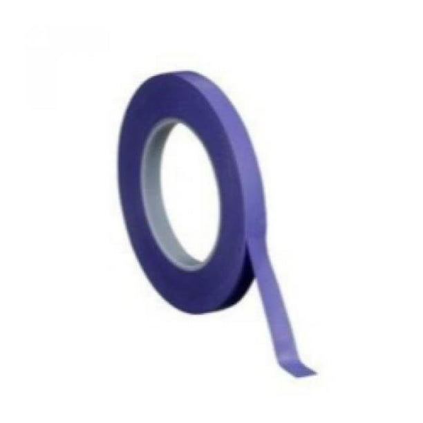 3M 3M36353 12 mm x 55 m Precision Poly Tape, Blue