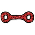 thumbnail image 2 of Tuffy Ultimate Tug-O-War Red Paw Durable Plush Squeaky Dog Toy, 2 of 8