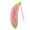 Pink, variant on Creative Fruit Shaped Silicone Pencil Pouch Novelty Cute Large Capacity Zipper Pencil Case Stationery Organizer for study classroom supplies
