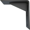 thumbnail image 4 of Ekena Millwork 2 1/2"W x 6"D x 6"H Countertop Support Steel Heavy Duty Bracket w/ Gusset, Powder Coated Black, 4 of 10