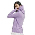 thumbnail image 1 of Chaqueta ligera con capucha y protección solar UPF 50+ con cremallera completa para mujer, 1 of 8