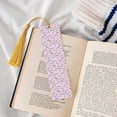thumbnail image 4 of Kdxio No Drama Llama Print Metal Tassel Bookmarks,Perfect Gift for Art Lovers and Bookworms Metal Bookmarks for Women, 4 of 8