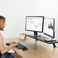 thumbnail image 5 of VIVO Black Clamp-on Large 40" Desk Shelf | Monitor Laptop Riser Desk Organizer, 5 of 8