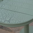 thumbnail image 6 of Monica Outdoor 3 Piece Iron Bistro Set, Crackle Green, 6 of 7