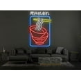 thumbnail image 2 of Glowneon Ramen Restaurant Neon Sign, Japanese Noodle Led Decor, 2 of 4