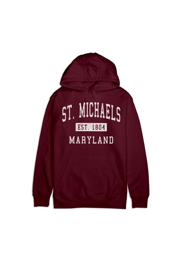 St. Michaels Maryland Classic Established Premium Cotton Hoodie