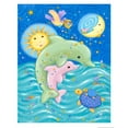thumbnail image 2 of Eisner, Viv 26x32 White Modern Wood Framed Museum Art Print Titled - Animal Babies 2, 2 of 4