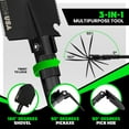 thumbnail image 6 of Rhino USA Survival Shovel w/Pick - Heavy Duty Carbon Steel Entrenching Tool with Rubber Handle, 6 of 9