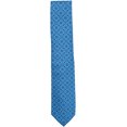 thumbnail image 1 of Carrot and Gibbs Men's Magenta / Lime Orange Circle Oval Rows Printed Button Bow Tie - One Size, 1 of 1