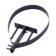 thumbnail image 2 of Soporte de tubo de chimenea, soporte fijo ajustable para estufas de calefacción y chimeneas. Negro, 2 of 9