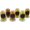 6 pack no 8 Yellow, variant on SuperB Polyester Embroidery Thread, 1000 m, 6 Packs, No 9 Mix