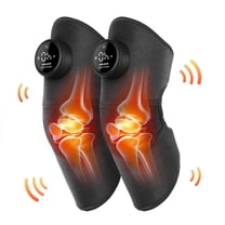 WFUN 2PCS Cordless Adjustable Knee massager with Heat&LED Display  for Sports Protection & Elderly Care