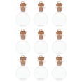 thumbnail image 1 of 10 Pcs Transparent Glass Bottles Creative Wishing Bottles Mini Drift Bottles, 1 of 9