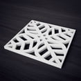 thumbnail image 4 of Ekena Millwork 7 3/8"W x 7 3/8"H x 3/8"T Extra Small Garland Decorative Fretwork Wall Panels in Architectural Grade PVC, 4 of 9