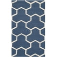 thumbnail image 2 of SAFAVIEH Cambridge Joshua Geometric Wool Area Rug, Navy Blue/Ivory, 4' x 6', 2 of 8