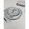 thumbnail image 3 of (10) White LED 4.5 inch Round Camper RV Trailer Dome Lights / Switch /Metal Base, 3 of 4