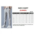 thumbnail image 3 of Men's Ice Silk Trousers Solid Color Mid-Waist Loose Breathable Straight-Leg Casual Pants Thin Quick-Drying Sports Pants, 3 of 7