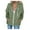 Army Green, variant on Women's Lightweight Hooded Zipper Jacket Casual Long Sleeve Outerwear for Spring Autumn Fashion Top