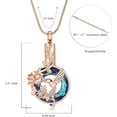 thumbnail image 5 of Hummingbird Urn Necklace for Ashes Keepsake Pendant for Women Men Cremation Ashes Jewelry for Loved One, 5 of 6