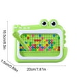 thumbnail image 3 of Luoshdecor Crocodile Magnetic Drawing Board for Kids & Toddlers,Magnetic Dot Art Board Montessori Education Travel Toys for Boys Girls Age 3+ Years Old, 3 of 6