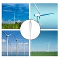 thumbnail image 2 of OULII Outdoor Windmill Replacement Fan Blades Wind Turbine Blade Beige 1Pack, 2 of 8