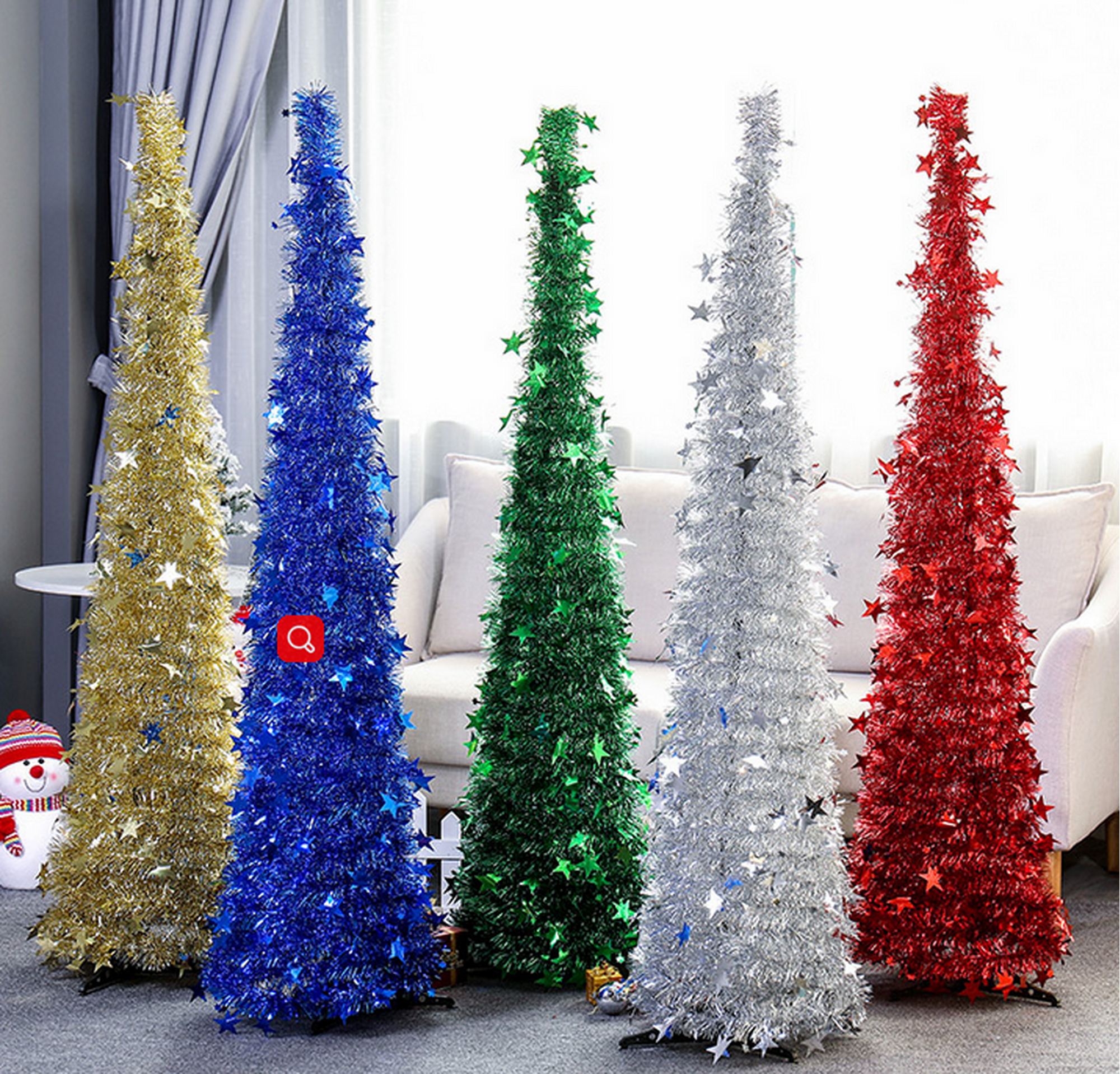 Collapsible Christmas Tree With Lights Best Decorations