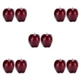 thumbnail image 1 of mmirethe 2x Red Fashionable And High Simulation - Simulated Snake Fruit Table Basket Decoration Color Is red 5Set, 1 of 6