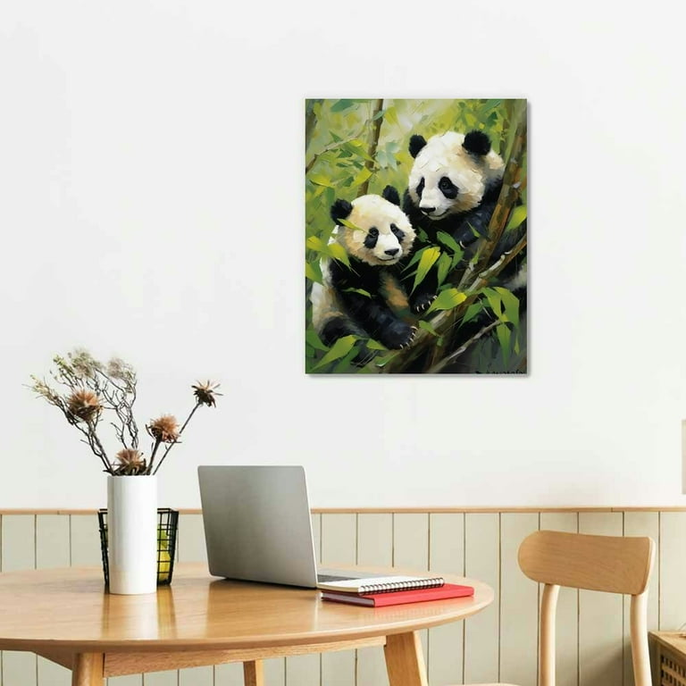 Beautifull PANDA Home DECO Wall Art Poster Grand format A0 Large Print