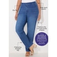thumbnail image 3 of Catherines Women's Plus Size Petite Right Fit Curvy Jean, 3 of 6