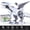 Style A, variant on RC Robot Dinosaur Intelligent Interactive Smart Toy Electronic Remote Controller Robot Walking Spray with LIght Mode Toys