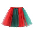 thumbnail image 5 of Skirts for Women Skirt Women's Flowy Mesh Tutu Skirt For Casual Performance Play Layered Skirt With Print Spring Summer Fashion Green L, 5 of 5