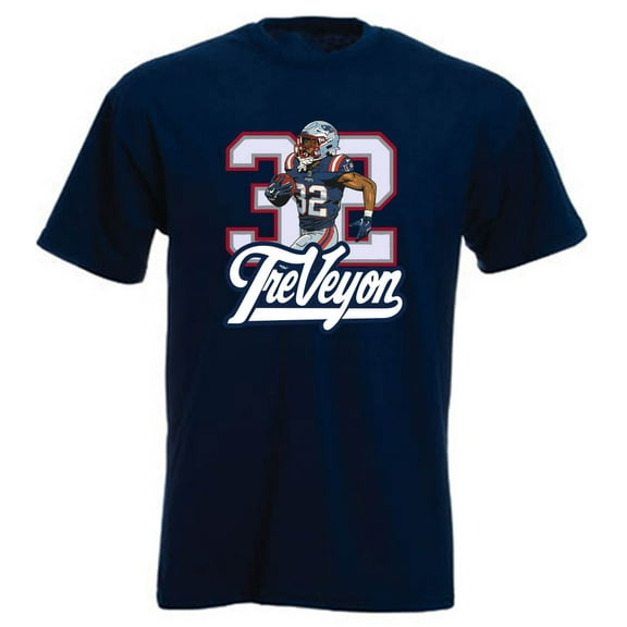 TreVeyon Henderson 32 New England Shirt T-Shirt