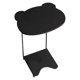 thumbnail image 4 of Mesa auxiliar con ruedas, creativa y bonita, ideal para sofá de apartamento. Negro, 4 of 9